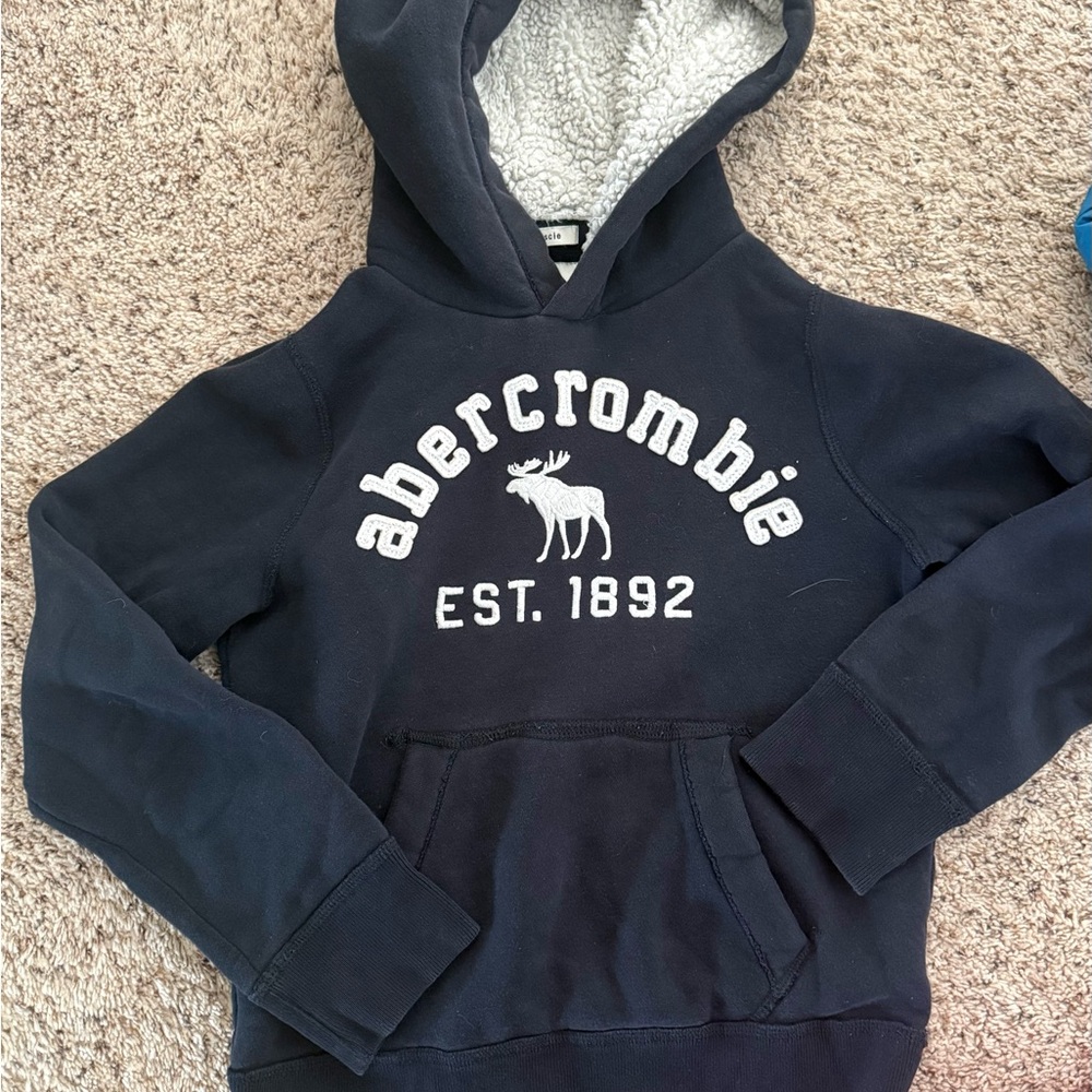 Abercrombie & Fitch Kids Dark Blue Hoodie